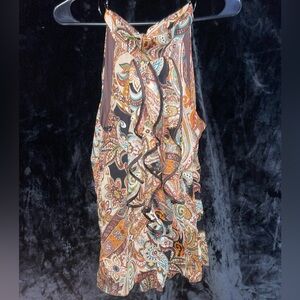 Paisley Print Tank Top